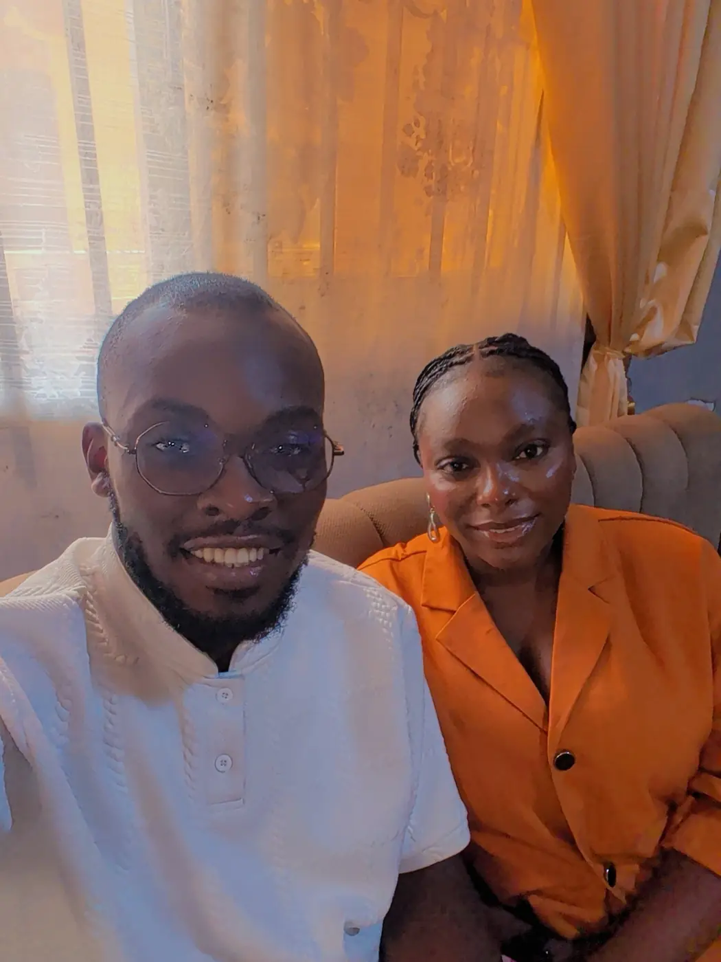 Ibukun and Steph — a moment