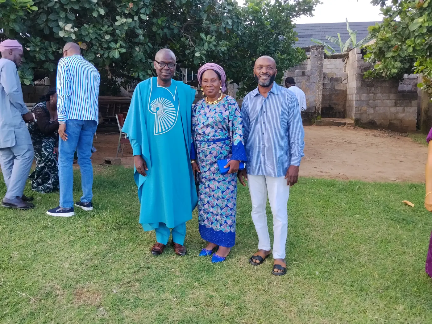 Steph meeting Ibukun's family